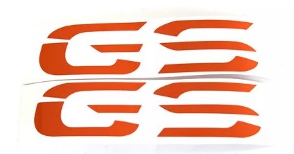 PEGATINAS GS p/R1200GS Adv. LC '14- orange