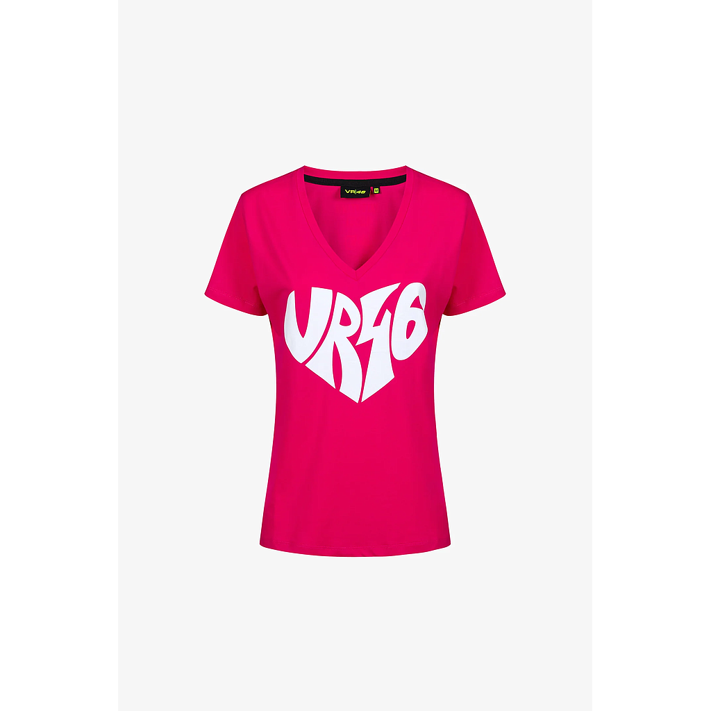 Camiseta VR46 Fan 24 lady pink