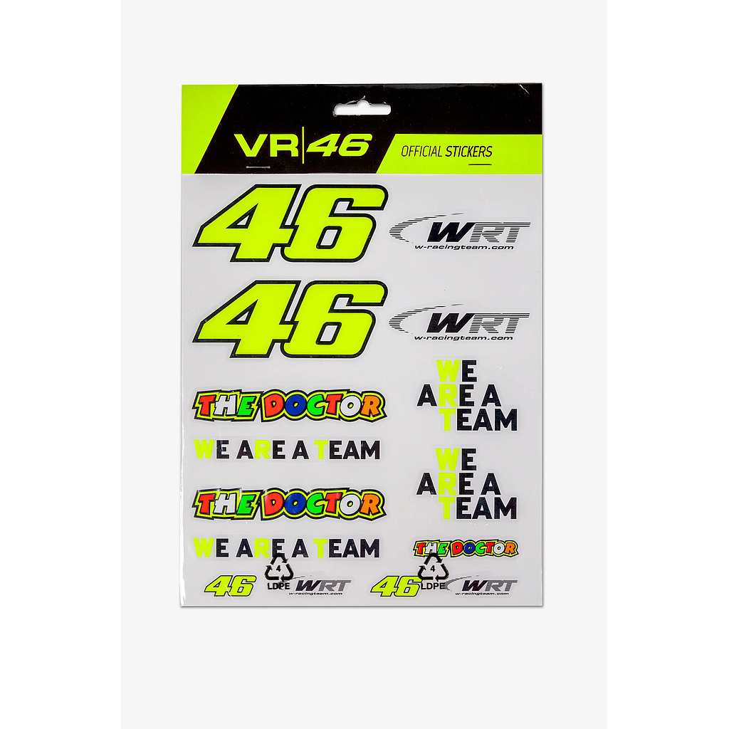 STICKERS VR46 WRT Line 24
