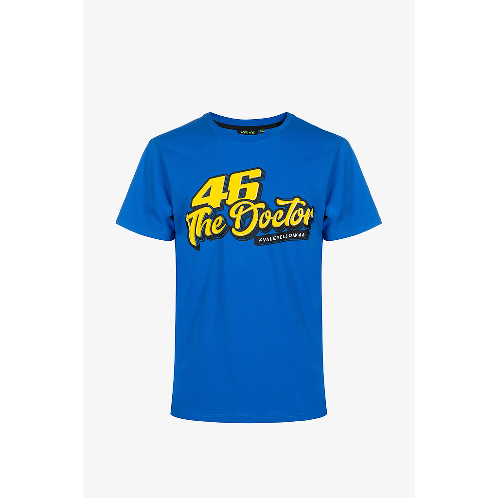 Camiseta VR46 Fan 24 bright blue