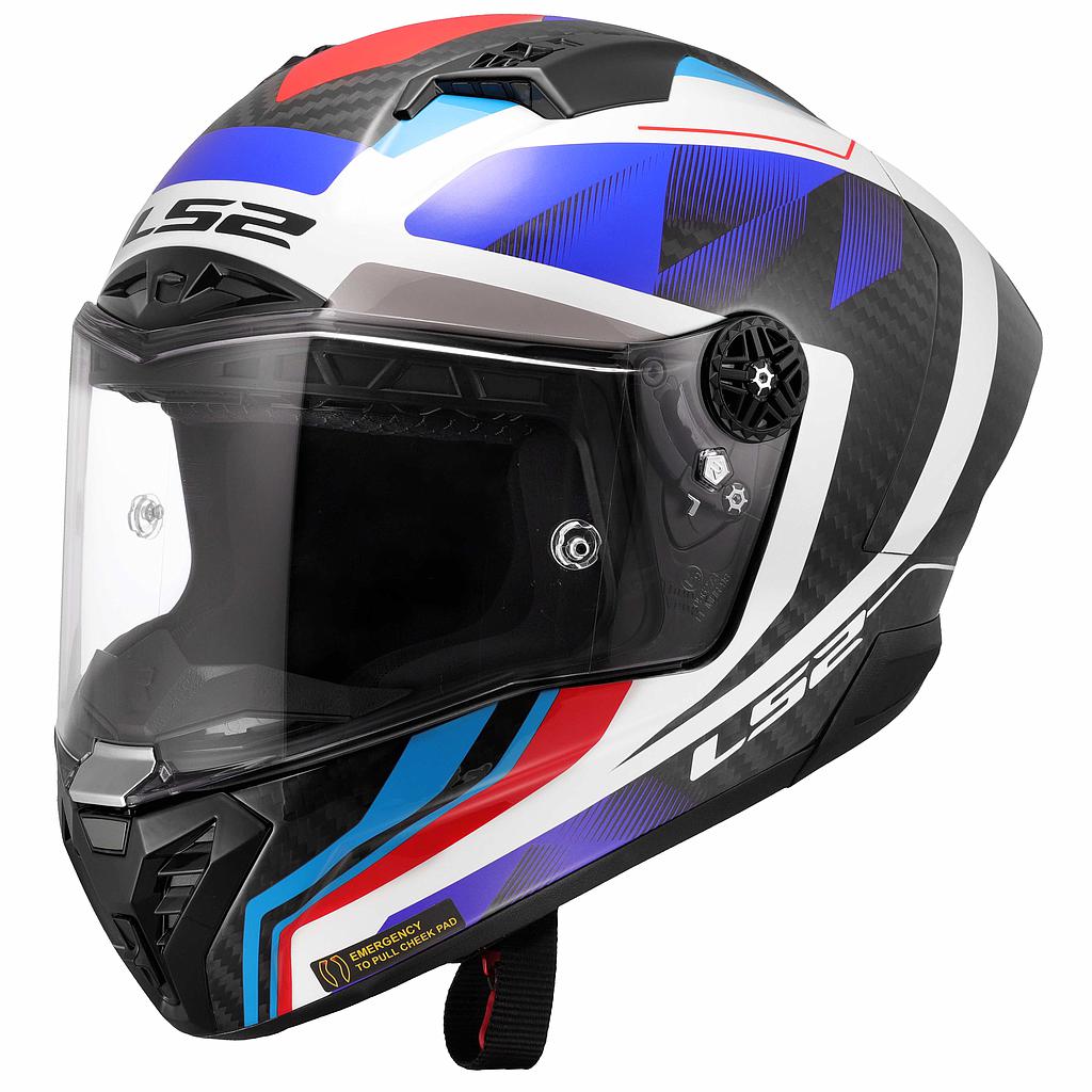 CASCO LS2 FF805 THUNDER C GP AERO RAUTE blue/red