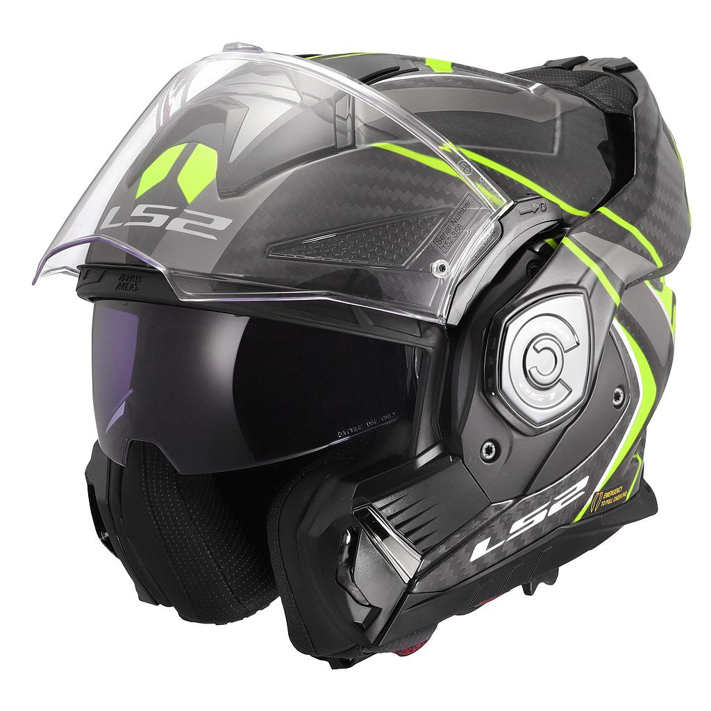 CASCO LS2 FF901 ADVANT X Carbon FUTURE II yellow