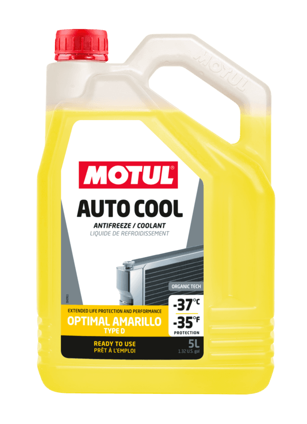 MOTUL AUTO COOL OPTIMAL amarillo x 5 lts.