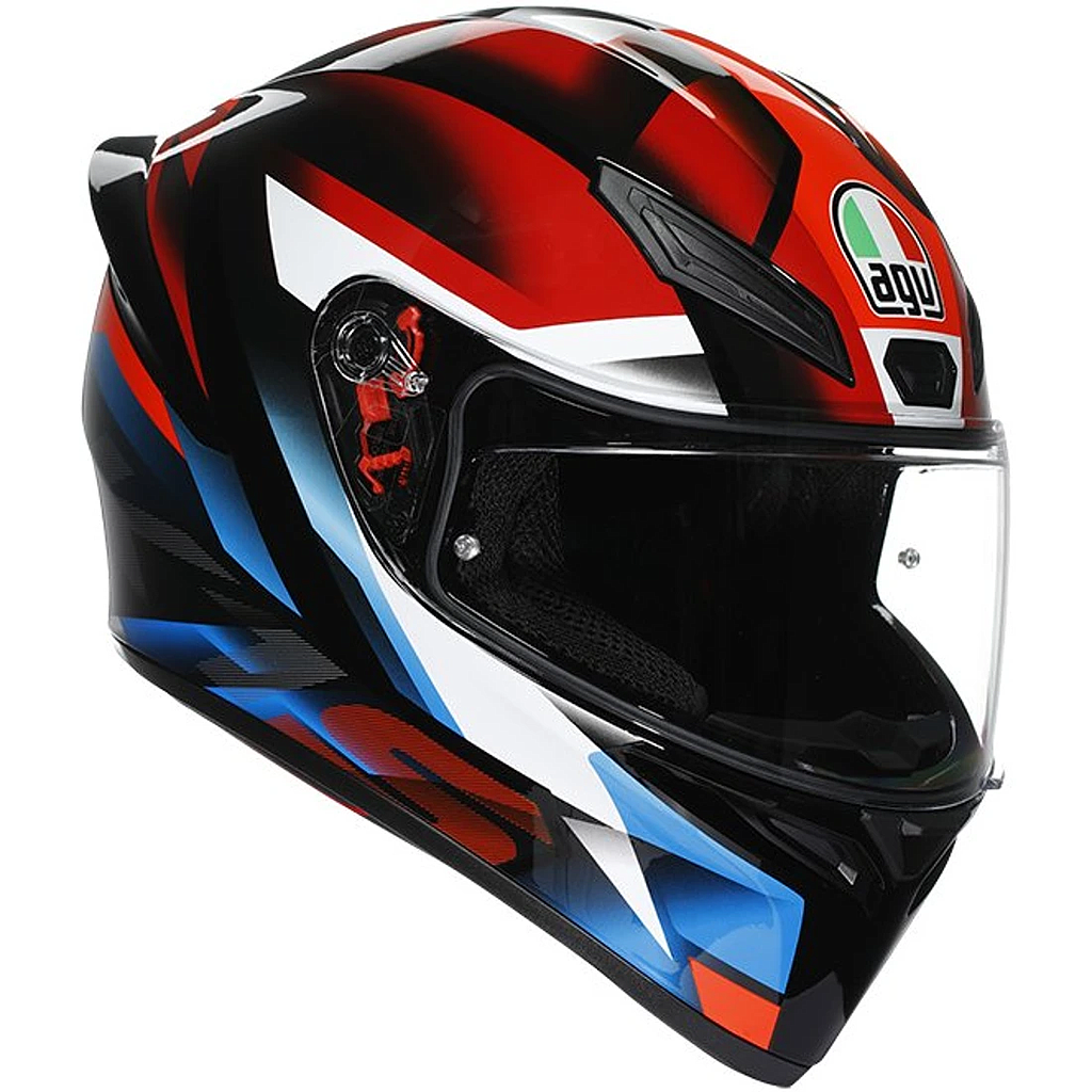 CASCO AGV K-1 S E2206 Fastlap bk/rd/bl
