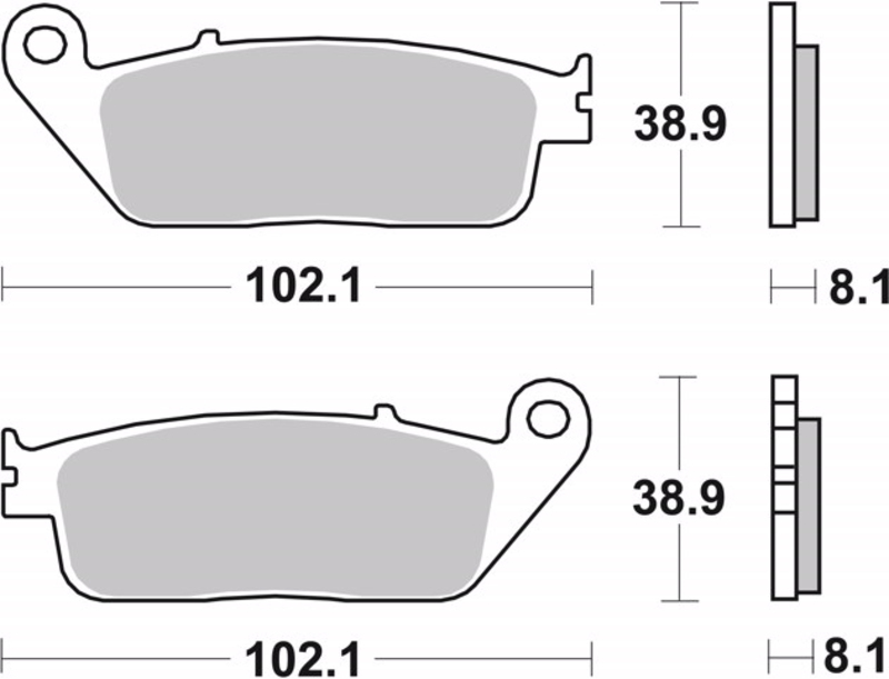 PASTILLAS BREMBO 07HO30SA