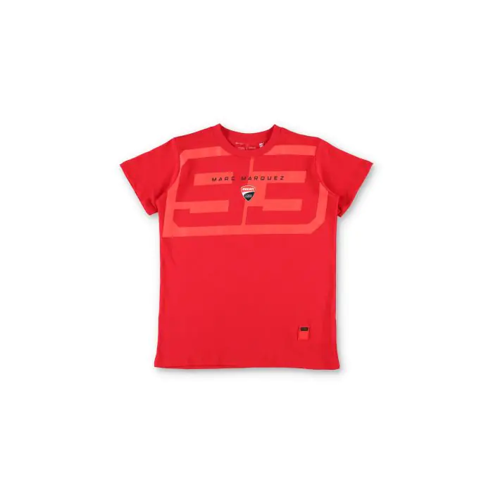 Camiseta MARQUEZ DUCATI dual big'93 red kid