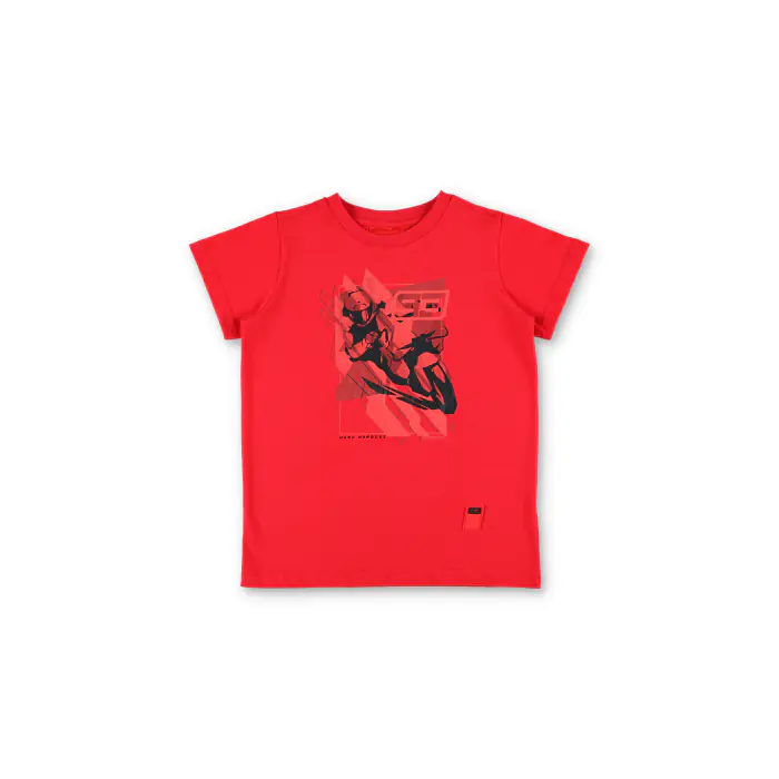Camiseta MARQUEZ GRAPHIC bike red kid