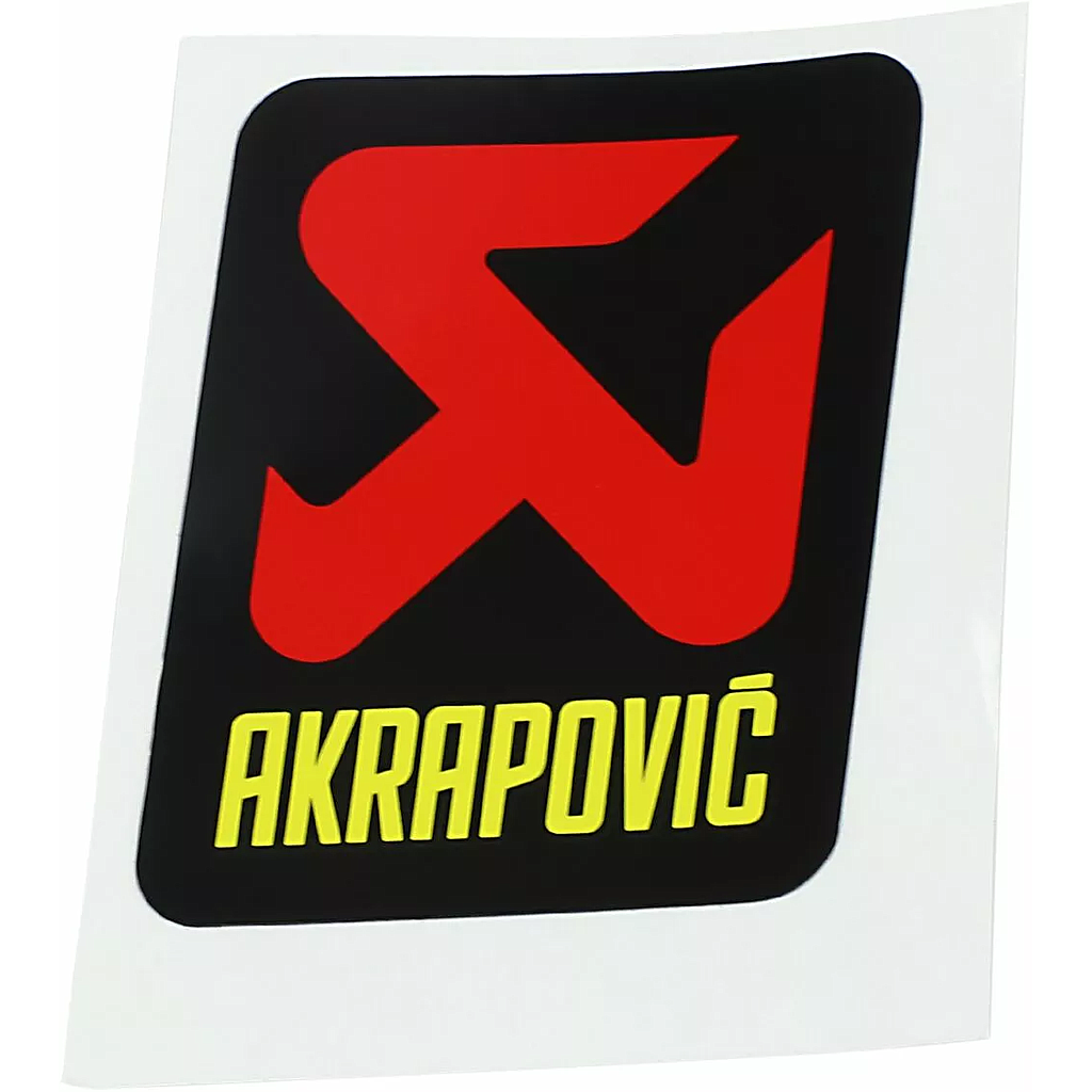 STICKER AKRAPOVIC 57x60