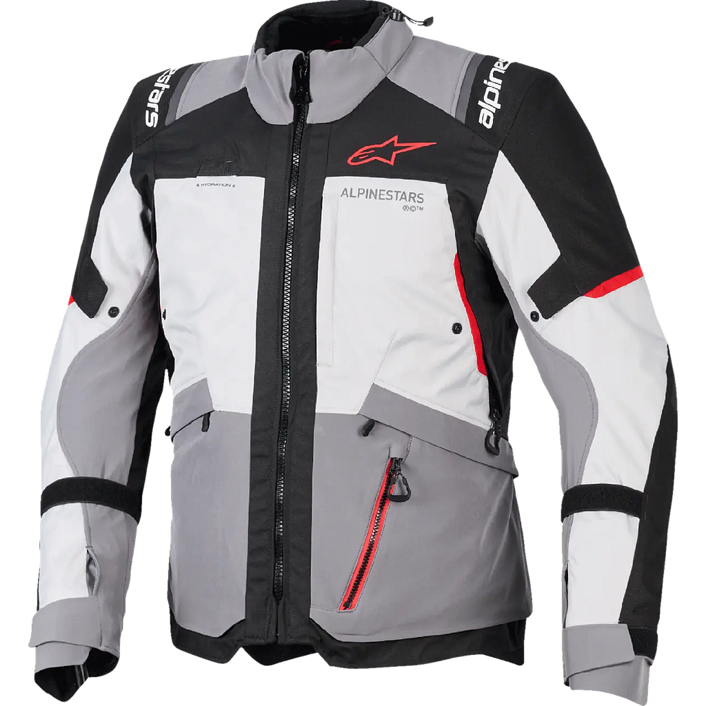 Chaqueta ALPINESTARS ANDES V4 WP gry/bk/rd