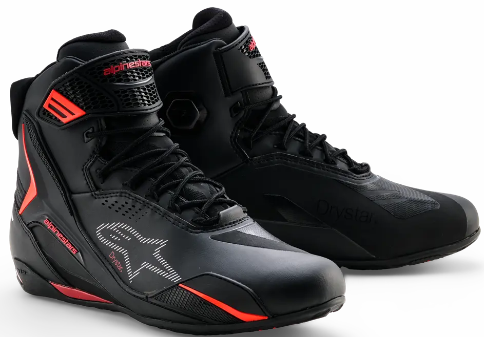 Botín ALPINESTARS FASTER 4 DS bk/red fluo
