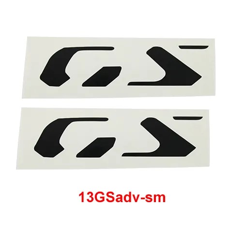 Pegatina GS p/BMW R1300GS Adv. ng. mate