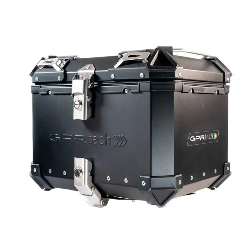 Top case GPR aluminio 35 lts. negro