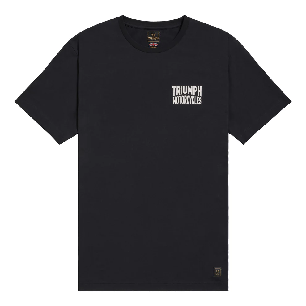 Camiseta TRIUMPH Pistón Rich black