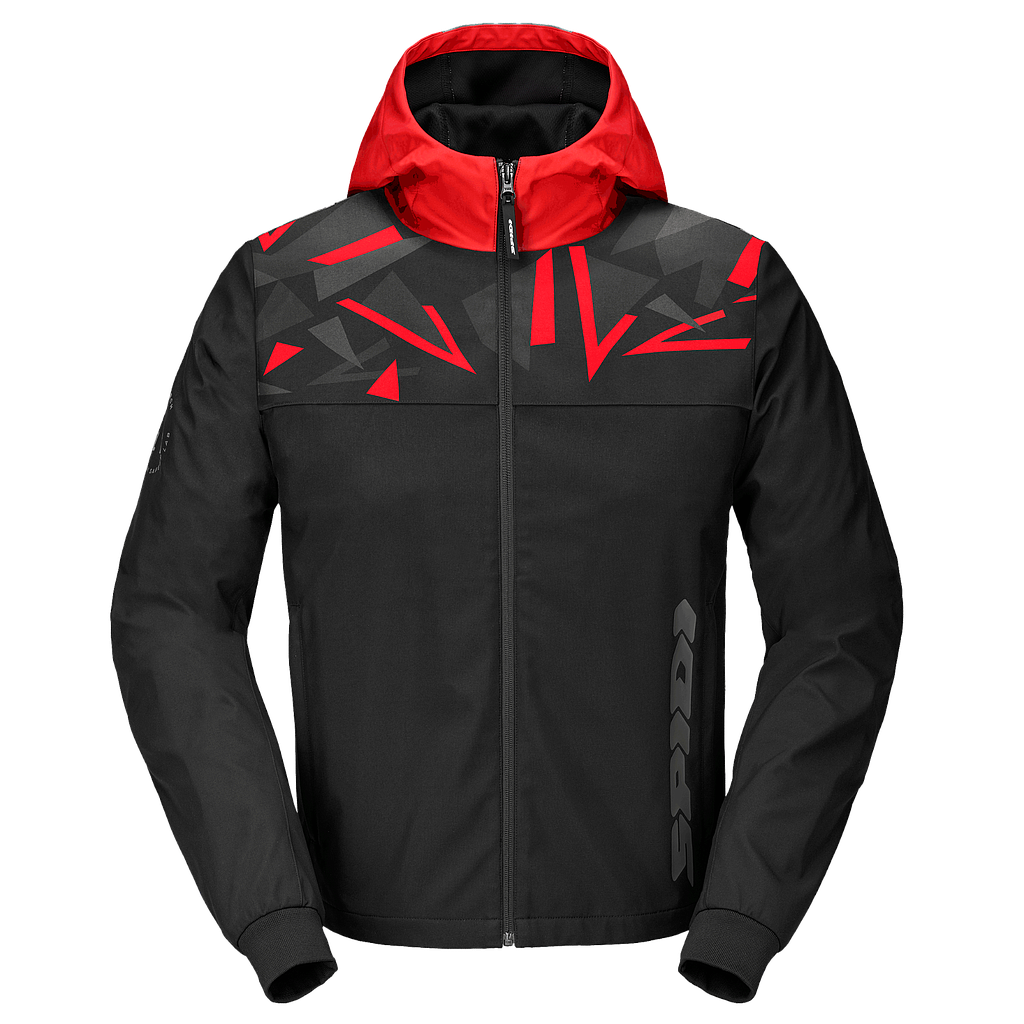 Chaqueta SPIDI HOODIE EVO SPORT bk/red