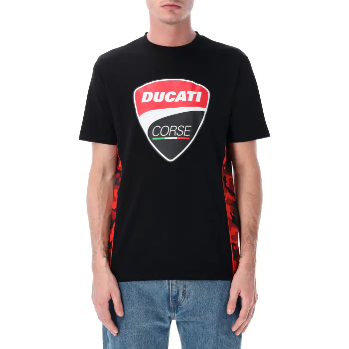 Camiseta DUCATI camu bk/red