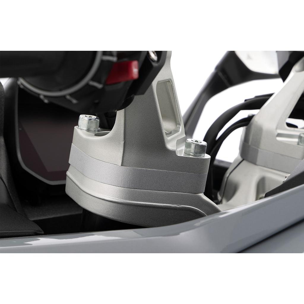 Elevador manillar ERGO WUNDELICH R1300RS plata