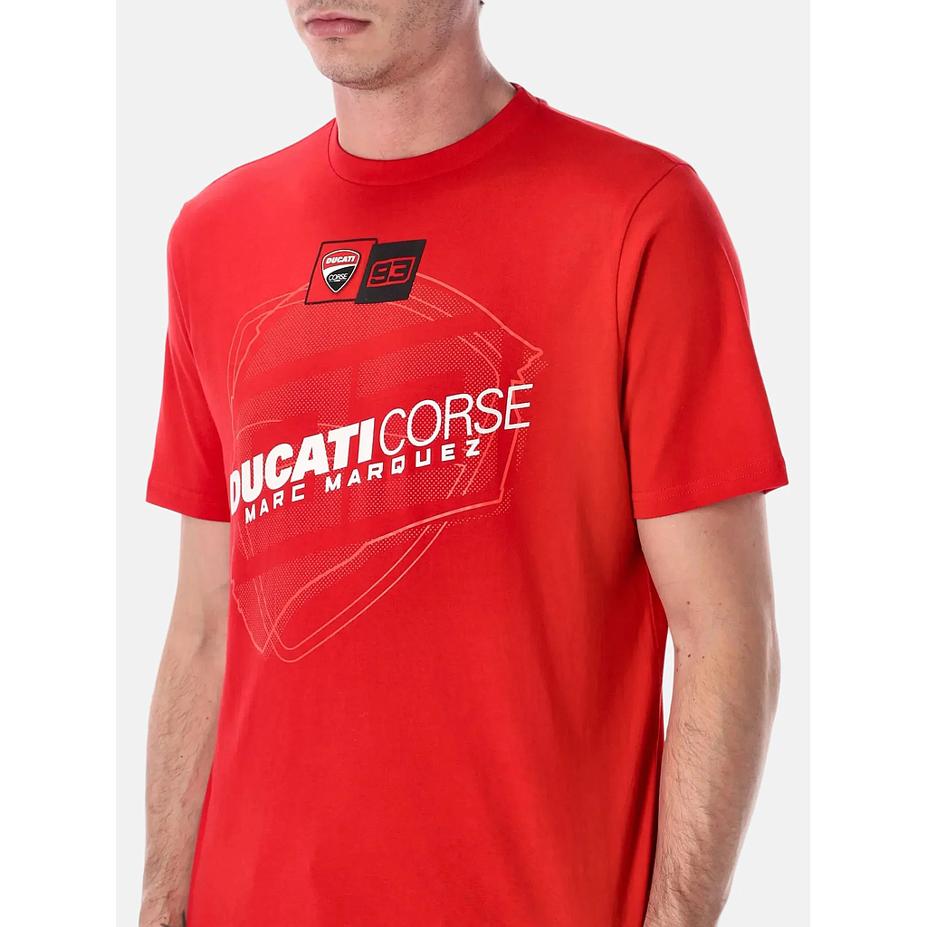 Camiseta MARQUEZ DUCATI big helmet