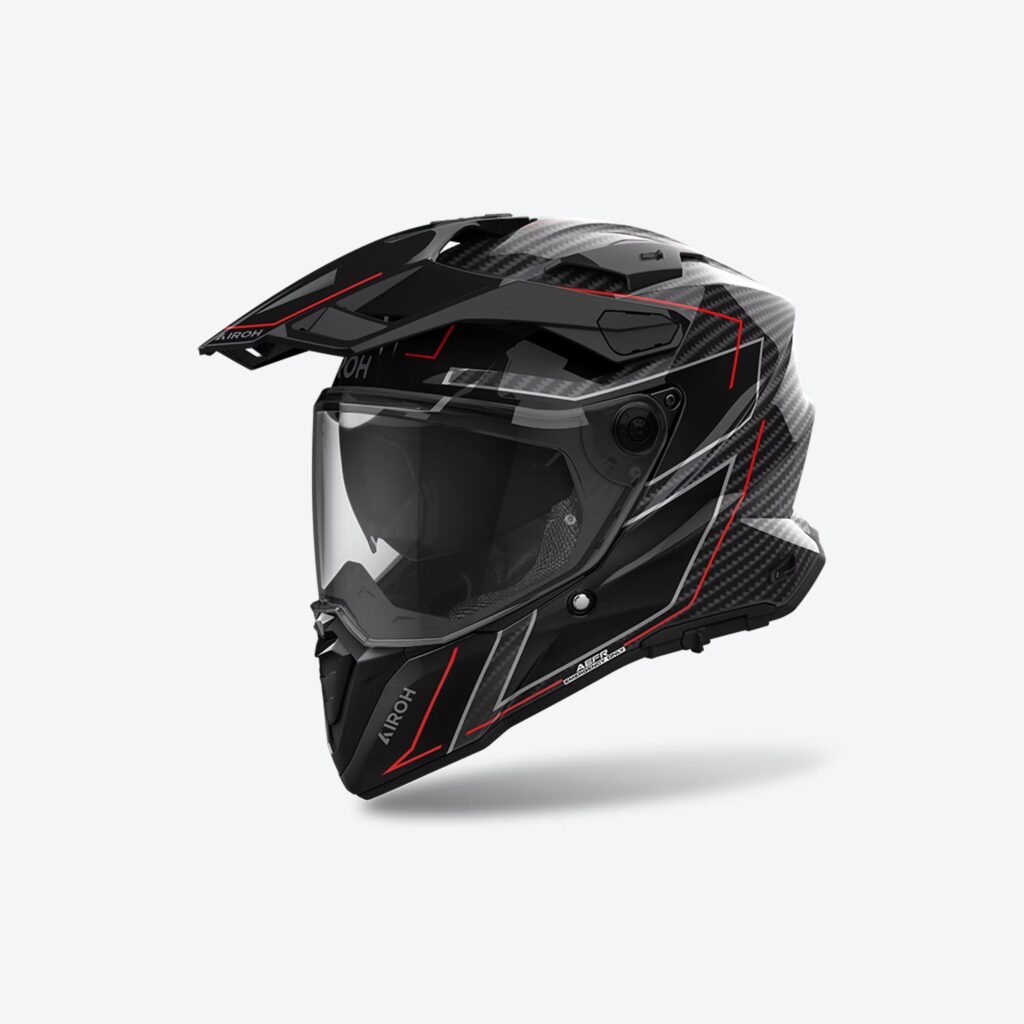 Casco AIROH COMMANDER 2 CARBON STYLISH