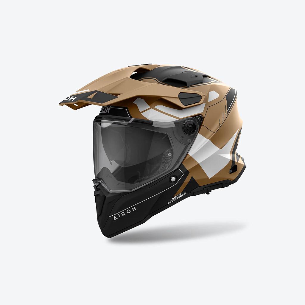 Casco AIROH COMMANDER 2 REVEAL sand matt