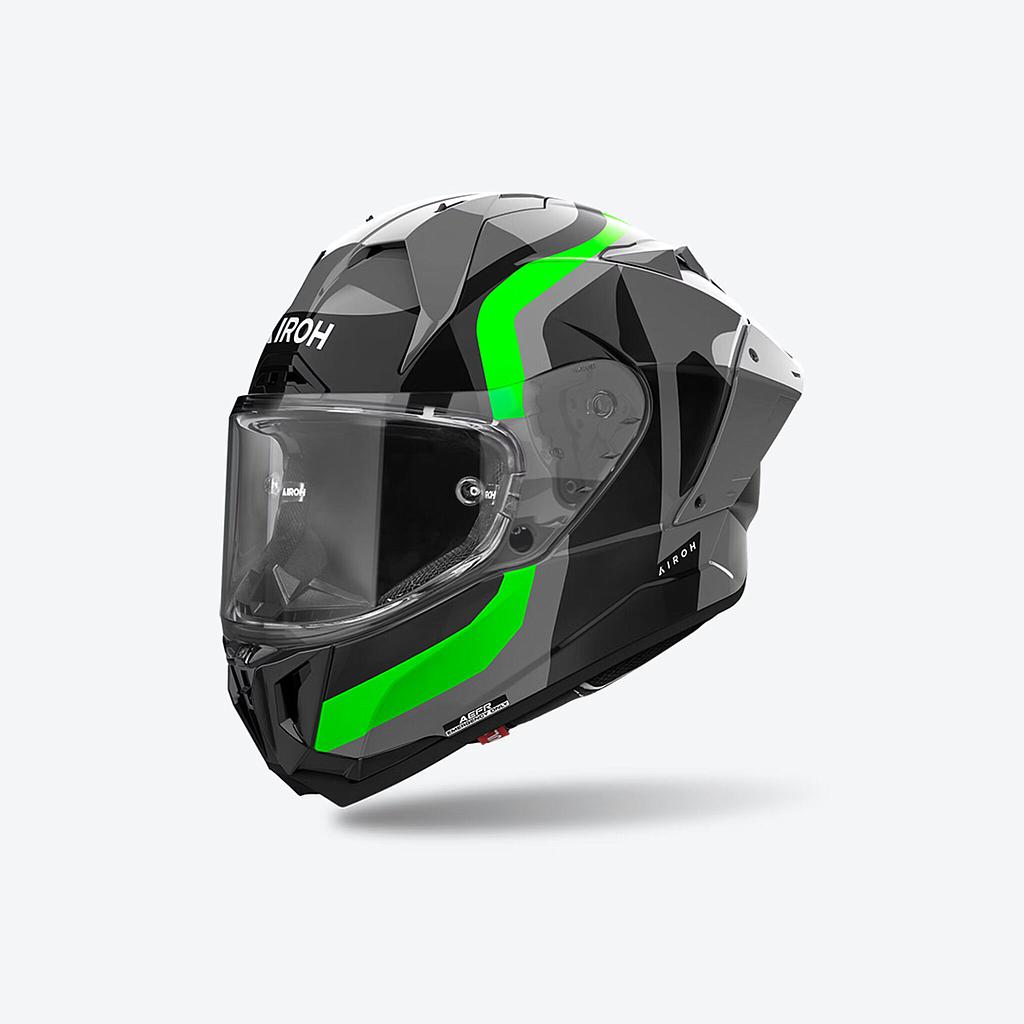 Casco AIROH GP 800 COMPETITION green gloss