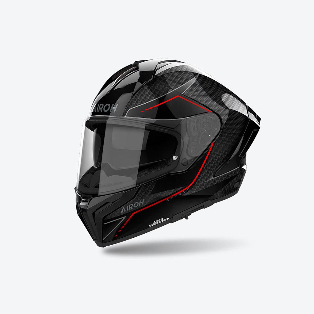 Casco AIROH MATRYX CARBON STYLISH gloss