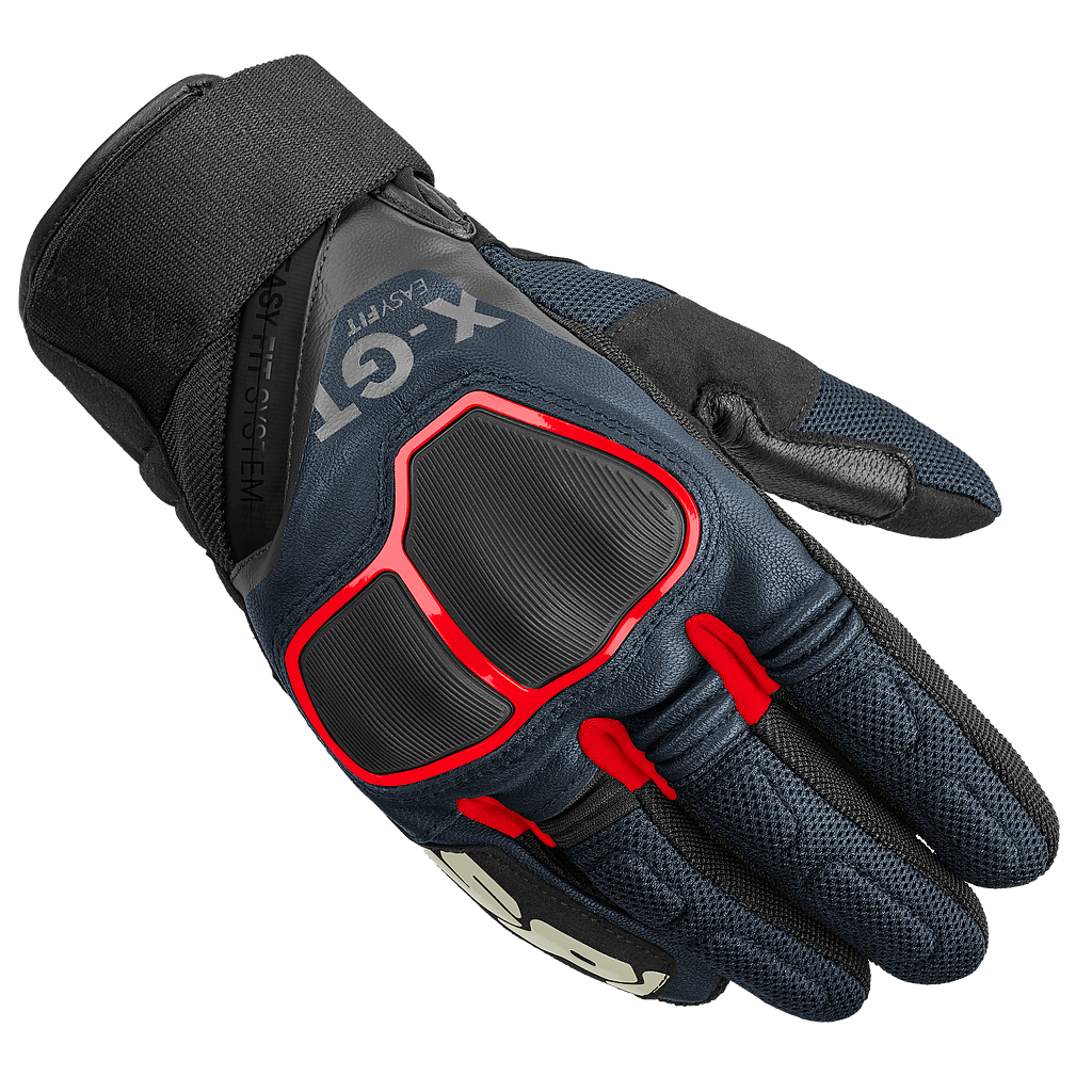 Guantes SPIDI X-GT bk/bl/red