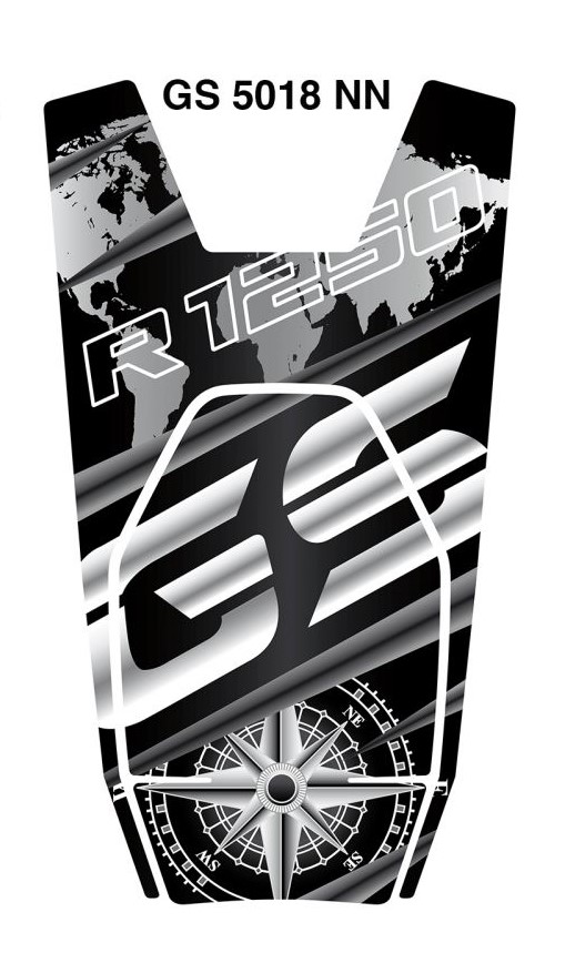 Protector depósito p/R1250GS negro