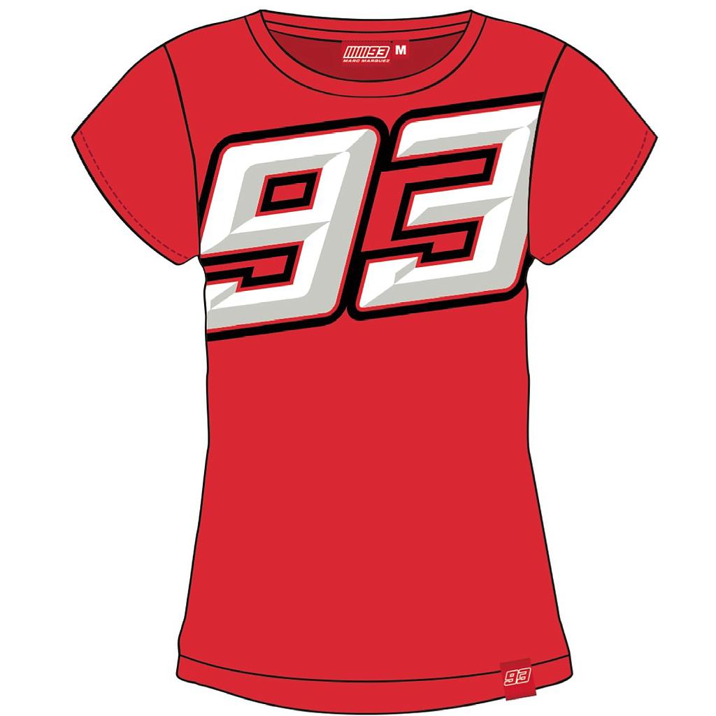 CAMISETA MARQUEZ BIG LADY RED