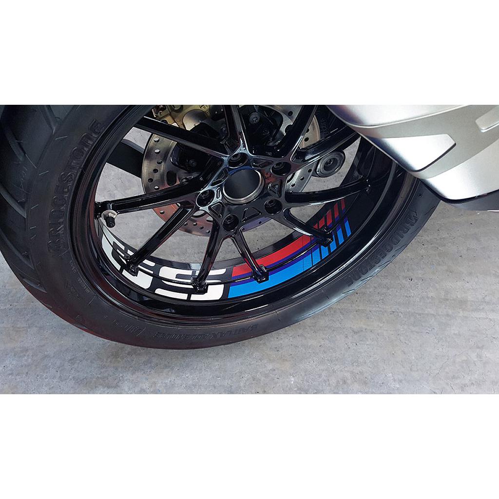 Kit pegatinas llantas BMW R1200GS 11-20