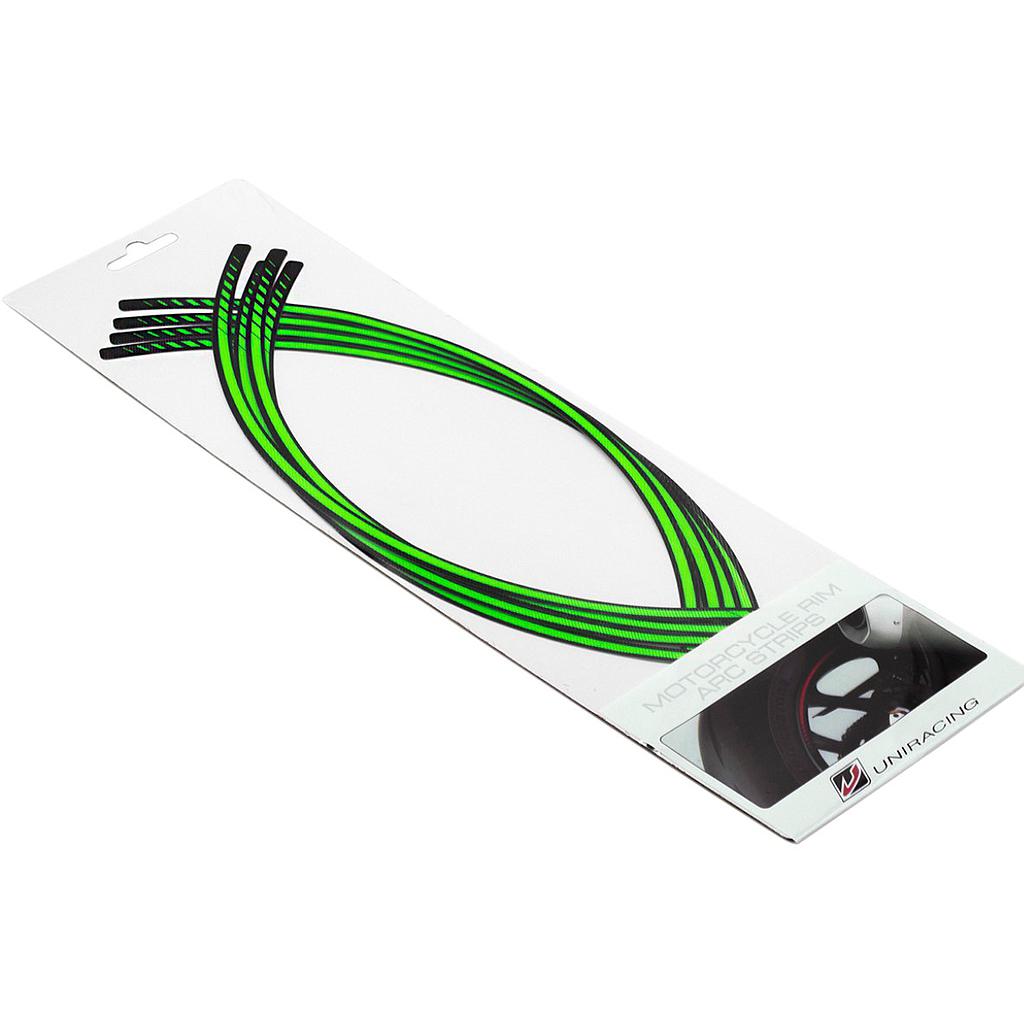 Kit pegatinas llantas verde