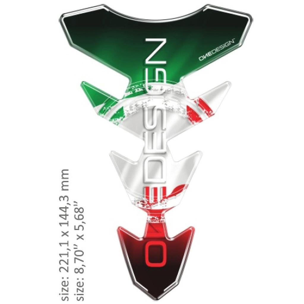 Protector depósito SLIM ITALIAN FLAG