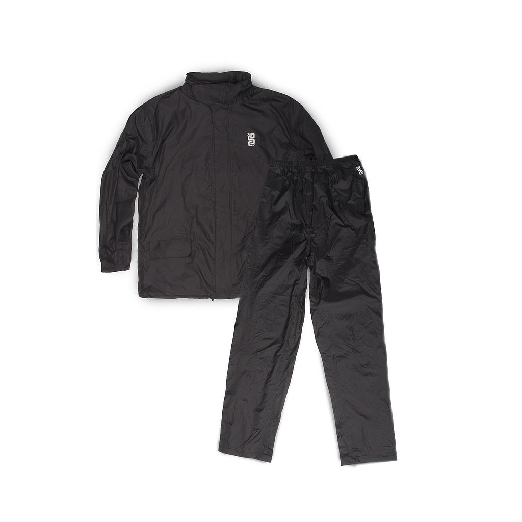 Traje p/lluvia OJ 2 pzas. black