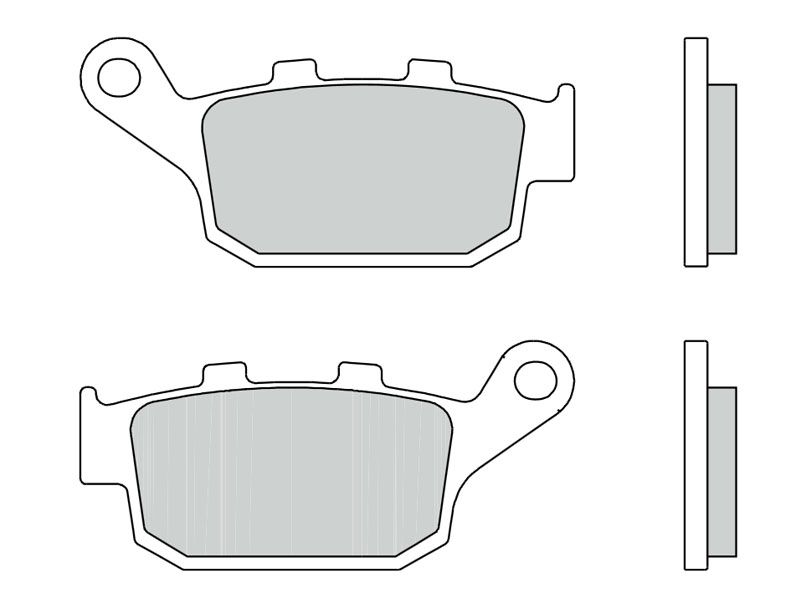Pastillas de freno BREMBO 07HO53SP