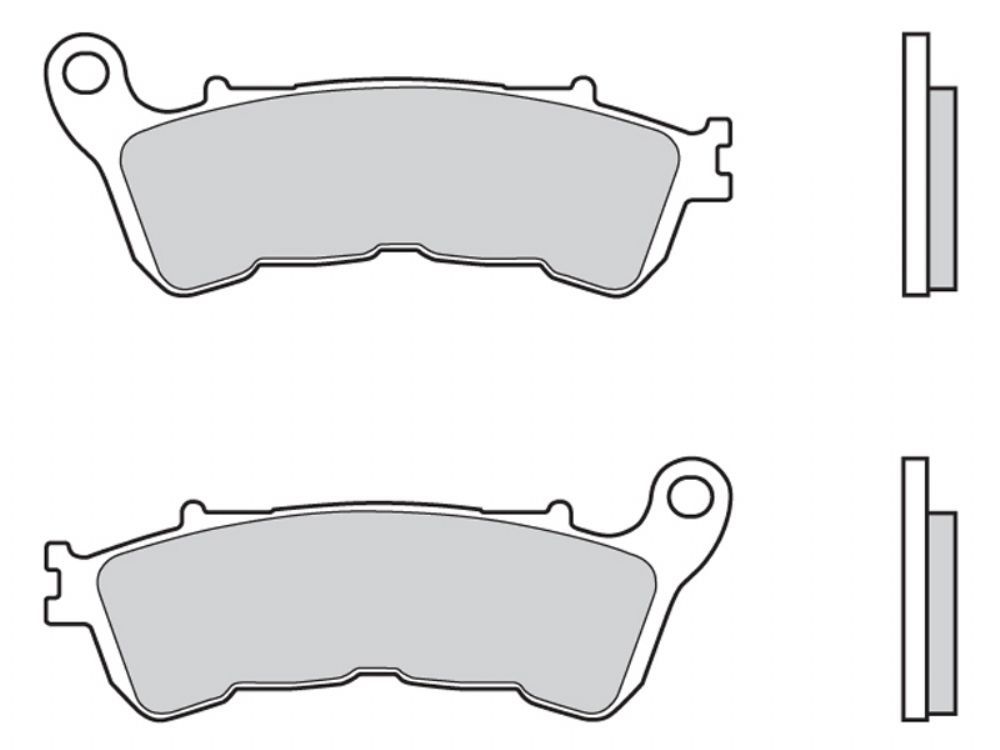 Pastillas de freno BREMBO 07HO57SA