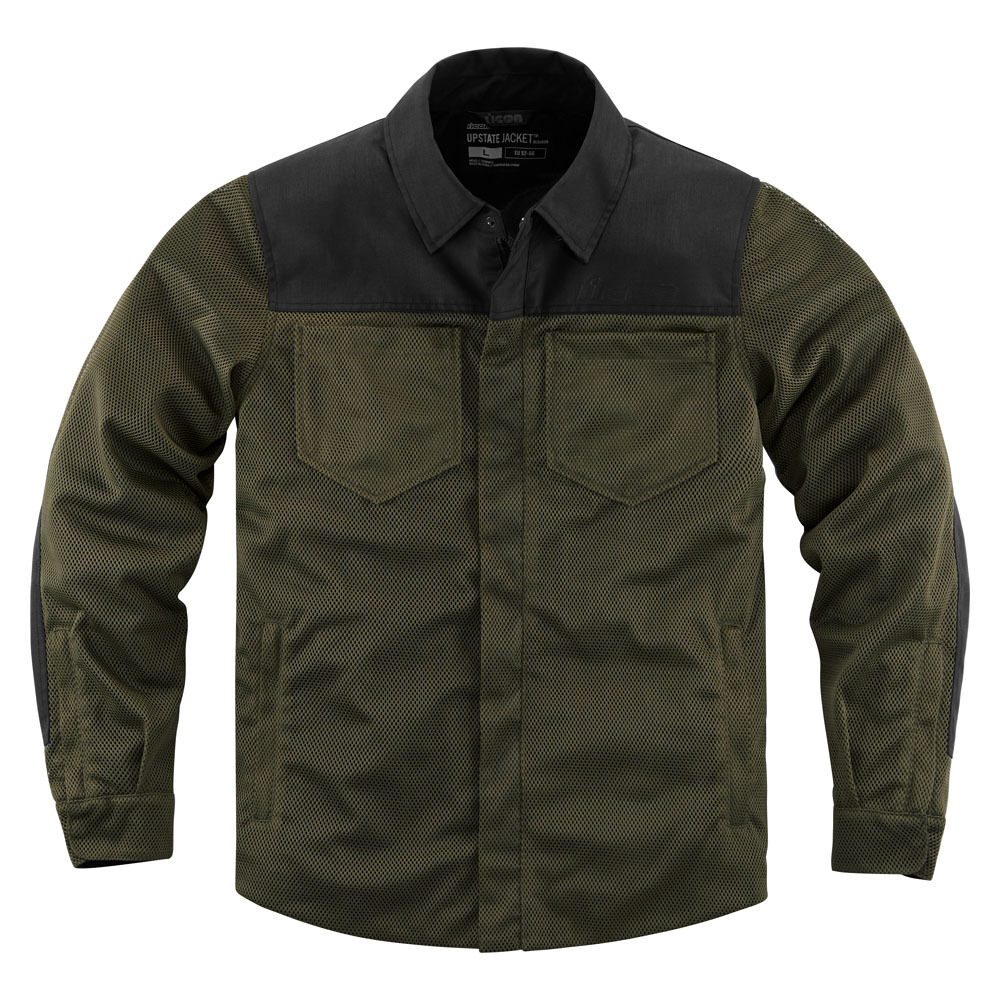 Camisa ICON UPSTATERIDING green