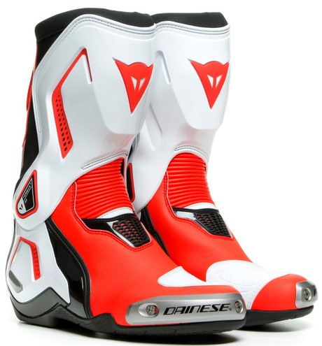 BOTAS DAINESE TORQUE 3 OUT black/white/fluo red lady