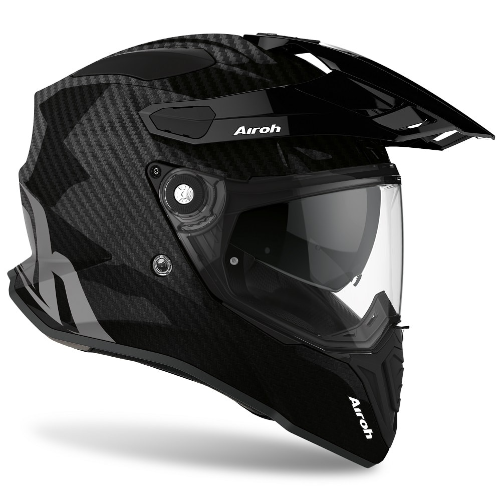 CASCO AIROH COMMANDER CARBON FULL carbon gloss