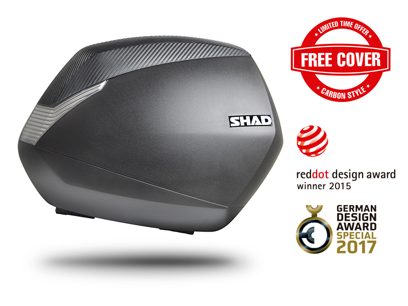 MALETAS LATERALES SHAD SH36 carbono