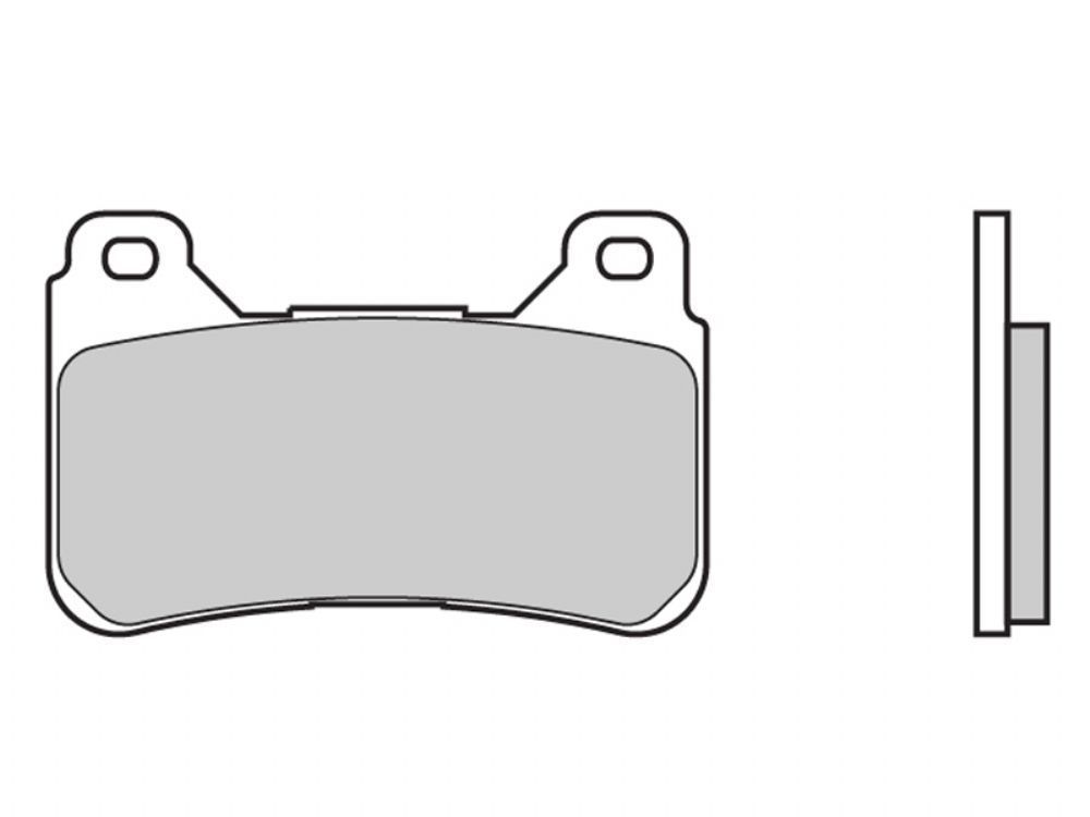 Pastillas de freno BREMBO 07HO50SA