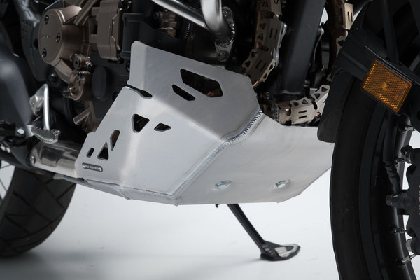 Cubre carter p/HONDA AFRICA TWIN CRF1000L 15- plata