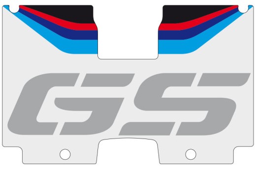 Pegatina p/top case aluminio GS