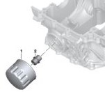 Perno rosca BMW p/filtro aceite GS800 08-18