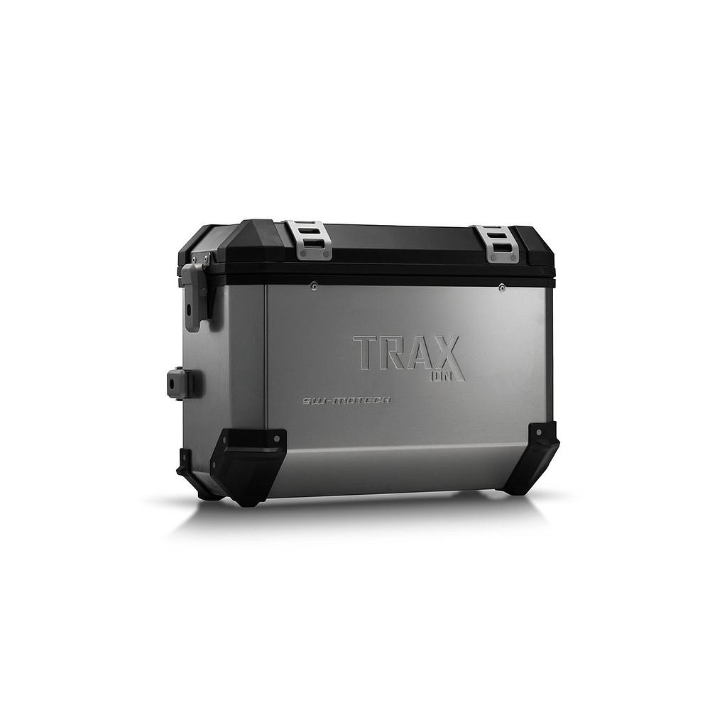 Maleta de aluminio TRAX EVO 37 lts. der.