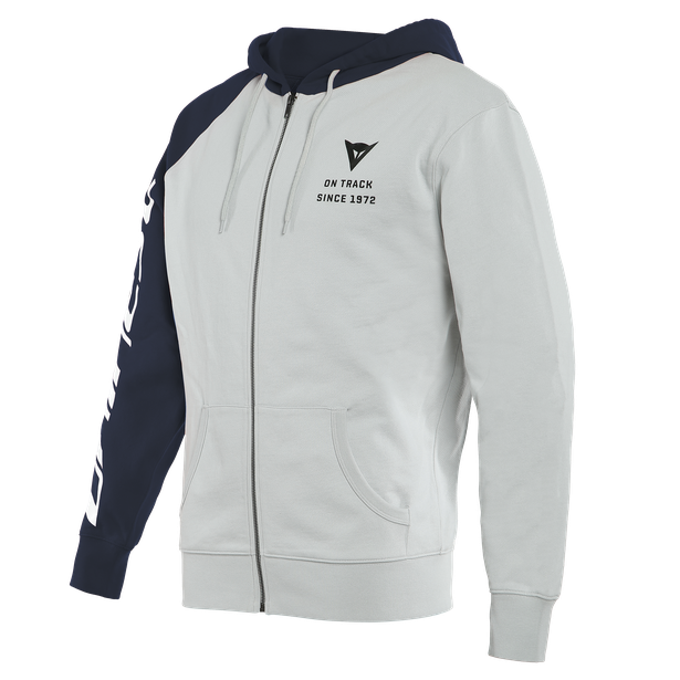 Sudadera DAINESE PADDOCK FULL-ZIP glacier grey/black iris
