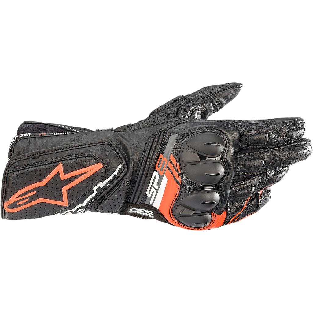 GUANTES ALPINESTARS SP-8 V3 black/red