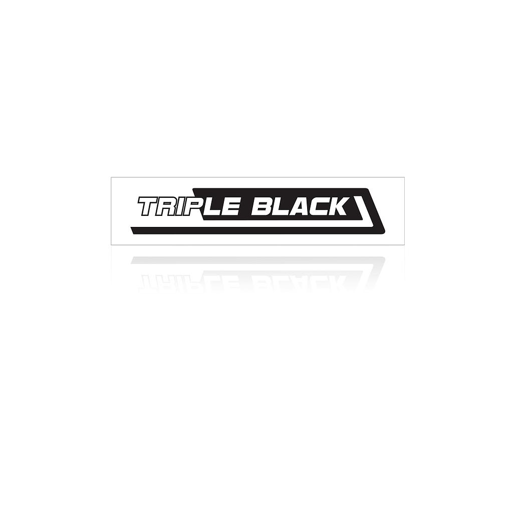 Adhesivo BMW TRIPLE BLACK 25x4,5 cm.(2)