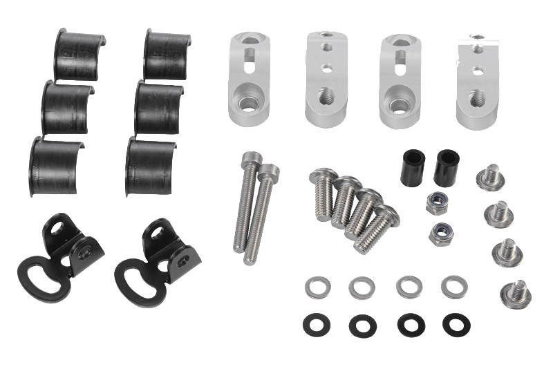 Kit montaje WUNDERLICH p/faro auxiliar orig. plata
