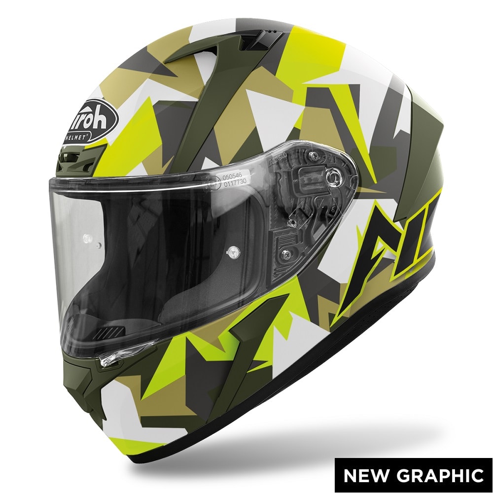 CASCO AIROH VALOR ARMY MATT