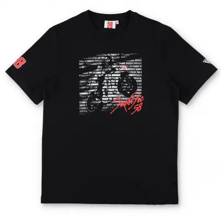 Camiseta SIC58 Photographic print bk