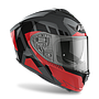 CASCO AIROH SPARK RISE RED GLOSS